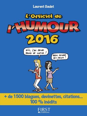 cover image of Officiel de l'humour 2016